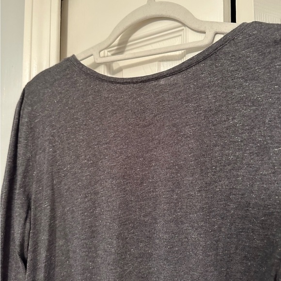 Gray LOFT Long Sleeve Tee - Picture 2 of 10